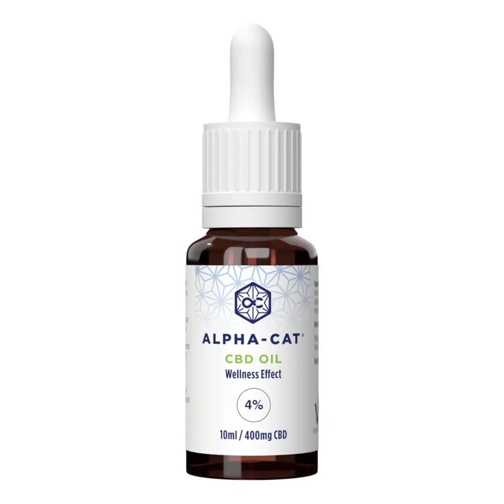 アルファキャット CBDオイル4％（400mg / 10ml）